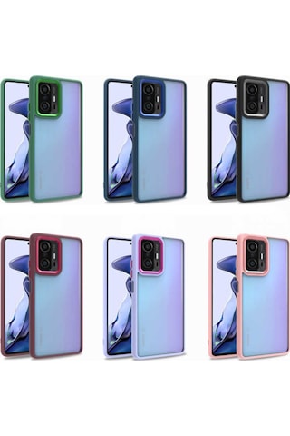 Xiaomi Mi 11T Pro 5G Kilif Zore Flora Kapak 551171624
