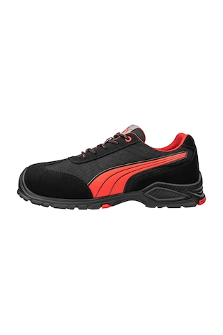 Puma Safety Madrid Low Siyah Alüminyum Burunlu Kaydırmaz Taban S1 Pl Fo Sr İş Ayakkabısı 45 Nu. Siyah