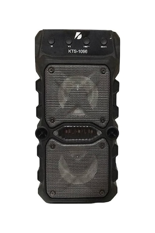 KTS-1096 Büyük Boy Çift Çıkışlı Ses Bombası Bluetooth Hoparlör