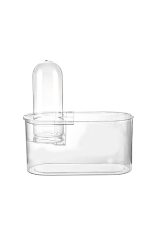 Homyl Mini Balık Tankı Toz Geçirmez Yetiştirme Kase Ev Masa