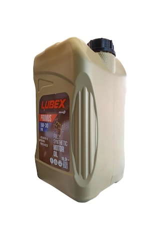 Lubex Primus 5W-30 Fm Dpf Tam Sentetik Motor Yağı 10.5 L