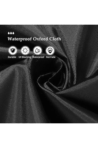 Hfambition 30x38x153 Cm Siyah Oxford Kumaş, Su Geçirmez, Uv Koruyucu, Çadır Koruyucu Kılıfı Çok Renkli