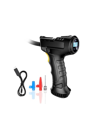 Valkyrie Czk-3665 120W Kablosuz Hava Kompresörü Araç Motorsiklet Lastik Pompası