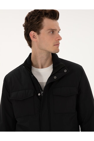 Pierre Cardin Erkek Siyah Mont 50310174-vr046