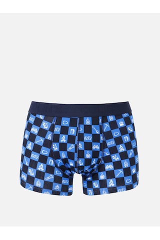 Colin's Colins Modern Fit Erkek Mavi Boxer Cl1069361 Q1.v1 Ble Mavi