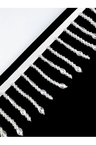 Slubov'u Boncuk Püskülü Süsleme, Dekoratif 50 Cm, Genişlik 5,5 Cm 365117454