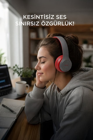 P47 Fm'li Bluetooth Kulaklık