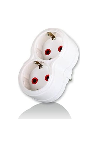 Fetih 101-02p 2'li Topraklı Papatya Golyat İkili Priz Çoğaltıcı 1410