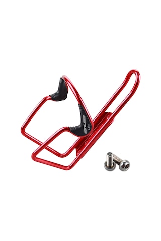 Suofeng Hafif Ve Dayanıklı Alüminyum Bisiklet Şişe Kafesi - Kırmızı Siyah