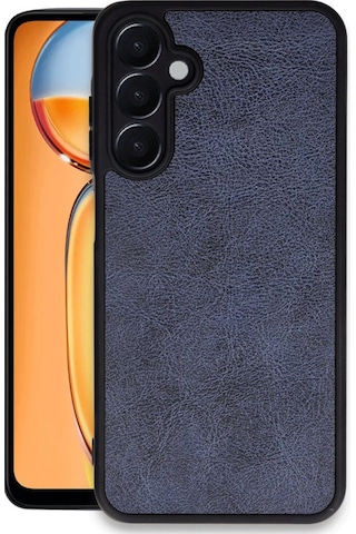 Samsung Galaxy A36 Kılıf Aras Deri Kapak - Lacivert