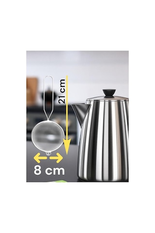 Ikea Medarbetare Süzgeç, 8 Cm Çap, Paslanmaz Çelik