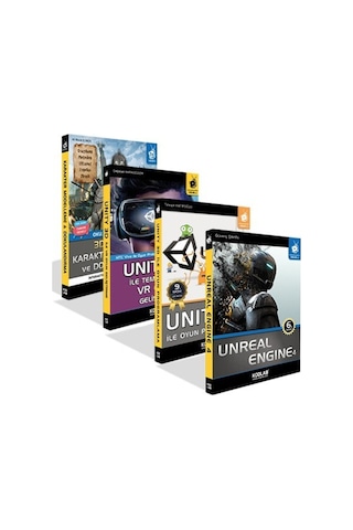 Oyun Programlama Seti 6 - 4 Kitap Takım- Kodlab