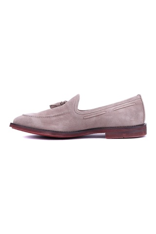 Shoetyle - Hakiki Deri Vizon Rengi Erkek Loafer - 900-4792-1478