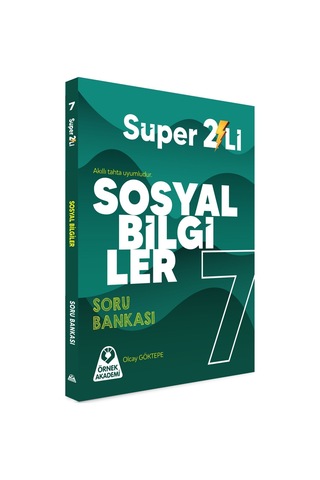 7. Sınıf Süper İkili Sosyal Bilgiler Seti Örnek Akademi