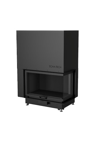 Echa Tech Asansörlü Çelik Köşe Şömine Haznesi Sağ Açık 90 D