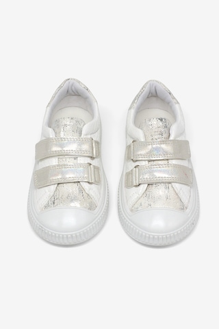 Tonny Black Çoçuk Sim Detaylı Cırtlı Rahat Kalıp Sneaker Çocuk Unisex Beyaz Sneaker Tbarz1035 Beyaz