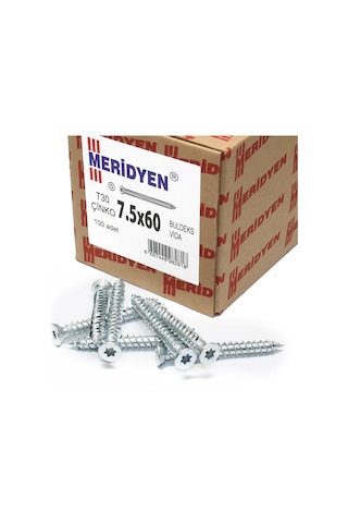 Meridyen Buldeks Vida 7.5X60 (100 Adet))