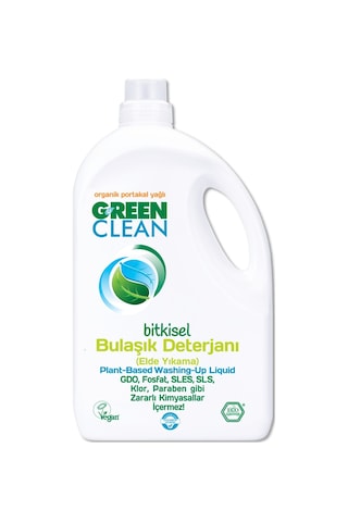 Green Clean Bitkisel Portakal Yağlı Bulaşık Deterjan 2750 ML