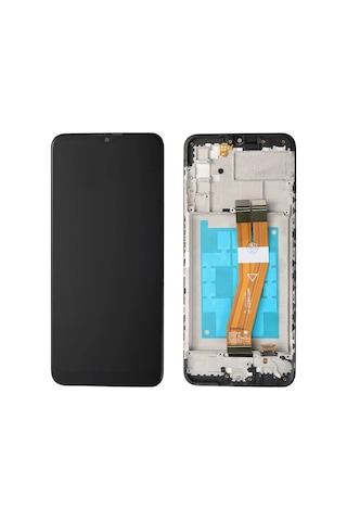 Buradabulabilirsin Samsung A03s Dokunmatik Ekran Çıtalı Siyah Bbz