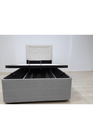 Baza Başlık STANDART Silinir Kumaş Model Kapiton Metal Transmisyon Fırın Boya 90*190 cm El Yapım