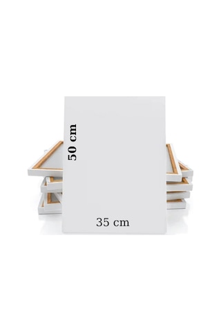 12 Renk Guaj Boya Seti 35x50 Tuval İpek Fırça Seti 12x20 Ml Çok Renkli