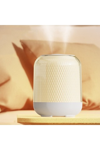 Dancemonkey 3 Nozullu 4 Sis Modlu Sessiz Nemlendirici - Usb Şarjlı Otomatik Kapanan Beyaz