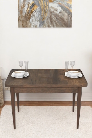 Familieconcept Tulca Serisi 70x110 Barok Desen Mdf Masa Sabit Mutfak Masası Çam
