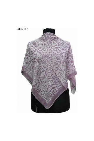Sharell Desenli Soft Pamuk Eşarp 316-116 Çok Renkli