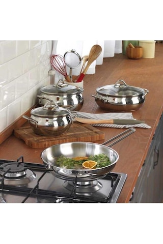 Korkmaz Tombik Jr Tencere Seti 6 Parça A1801
