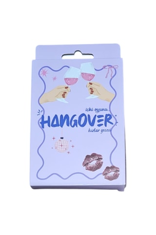 Hangover Kızlar Gecesi Mini İçki Oyunu 45 Kartlık Eğlenceli Parti Seti