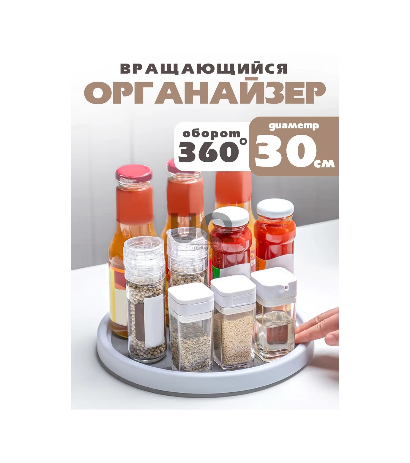 Ikea Dönen Baharat Düzenleyici Yuvarlak Stand 307555394 Beyaz