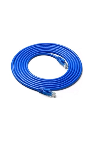 4 Metre Cat 5 Ethernet Kablosu Rj45 Cat5 İnternet Ağ Kablosu Mavi