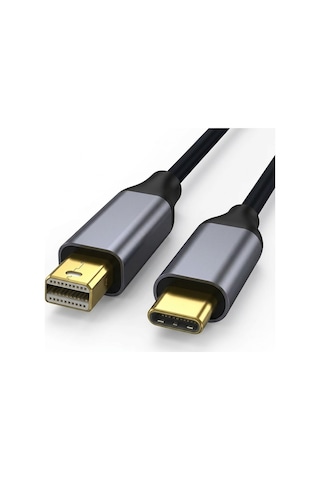 Daytona K-02 Type-C To Mini Display Port Görüntü Aktarım Kablosu