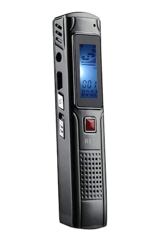 Kingboss HS-26 8 GB Dijital Ses Kayıt Cihazı Siyah
