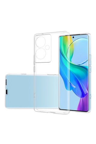 Realme Note 60 Zore Şeffaf Süper Silikon Kapak