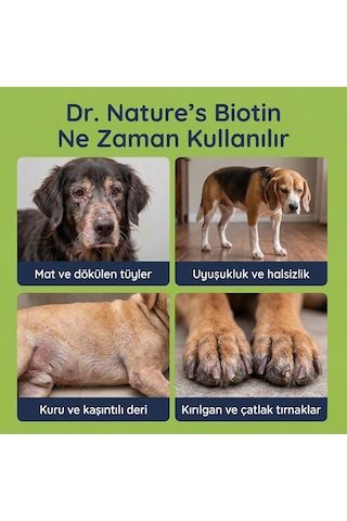 Köpek Biotin Damla 50 Ml Sıvı Deri Ve Tüy Sağlığı Desteği
