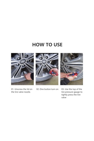 Samdoo Araç Lastik Basınç Ölçer - 150 Psı'ye Kadar Hassas Dijital Göstergeli, 4 Farklı Birim Seçenekli