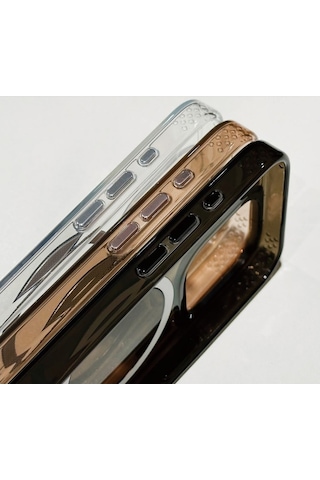Apple Uyumlu iPhone 15 Pro Max Khaleesi Magsafe Koruyucu Kılıf Beyaz