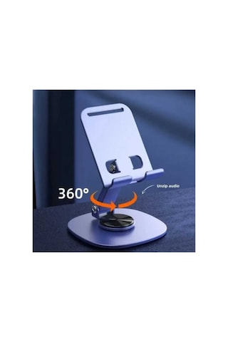 Metalik 360 Ayarlanabilir Telefon & Tablet Tutucu Stand