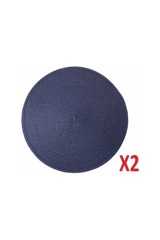 Porland Vista K.mavi Amerikan Servis 38cm 2'li 04sty005183 Koyu Mavi