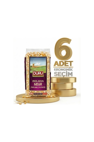 Duru Patlayan Mısır 6x500 Gr