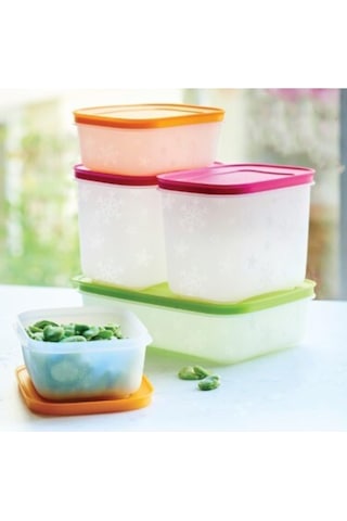 Tupperware Alaska I Derin Dondurucu Saklama Kabı 5'Li Set
