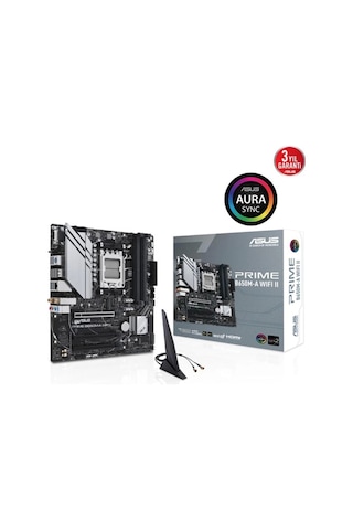 Asus Prıme B650m-a Wıfı Iı Ddr5 Hdmı Dp Pcıe 16x V4.0 Am5 Matx