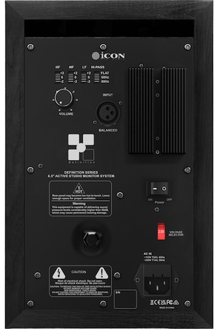 Icon Pro Audio Dt-8s Aktif Stüdyo Monitörü Tek