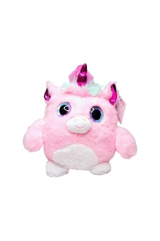 Glanart Çocuklar İçin Sevimli Peluş Sırt Çantası Pembe 25 Cm 3-6 Yaş Pembe