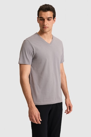 U.s. Polo Assn. Erkek Gri Tişört Basic 50326944-vr024