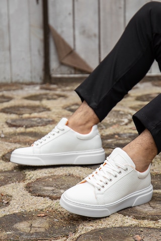 Daxtors D0906 Günlük Ortopedik Erkek Casual Ayakkabı Beyaz