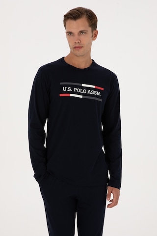 U.s. Polo Assn. Erkek Lacivert Pijama Takım 50318598-vr033 Lacivert