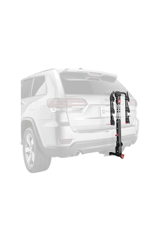 Allen Sports Deluxe+ Kilitleme Hızlı Çıkarma 3'lü Bisiklet Taşıyıcı, 1 1/4 İnç Ve 2 İnç Bağlantı İçin, Mod