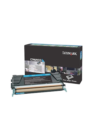 Lexmark C746-C746A1Cg Mavi Toner